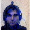 Neil Harbisson's passport photo